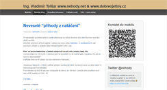 Desktop Screenshot of nehody.net